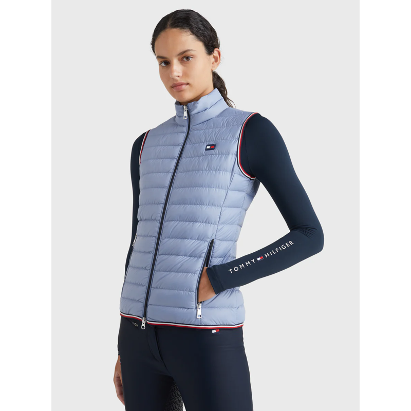 Tommy Hilfiger Women's Light Re-Down Gilet - Moonstone-1